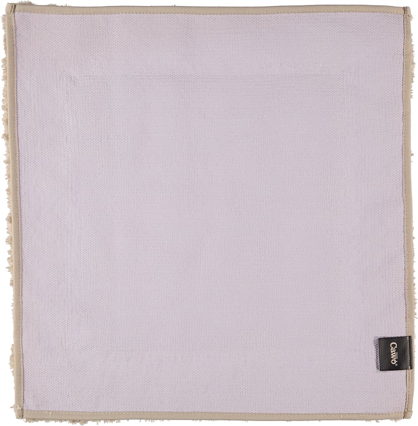 Two-Tone Tapis de Bain, 60 x 60 cm, gris foncé