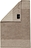Two-Tone Towel 30 x 50 cm sandy