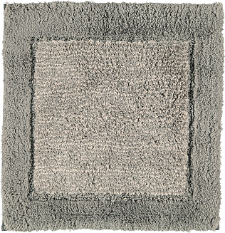 Two-Tone Vannitoa vaip 60 x 60 cm grafiithall