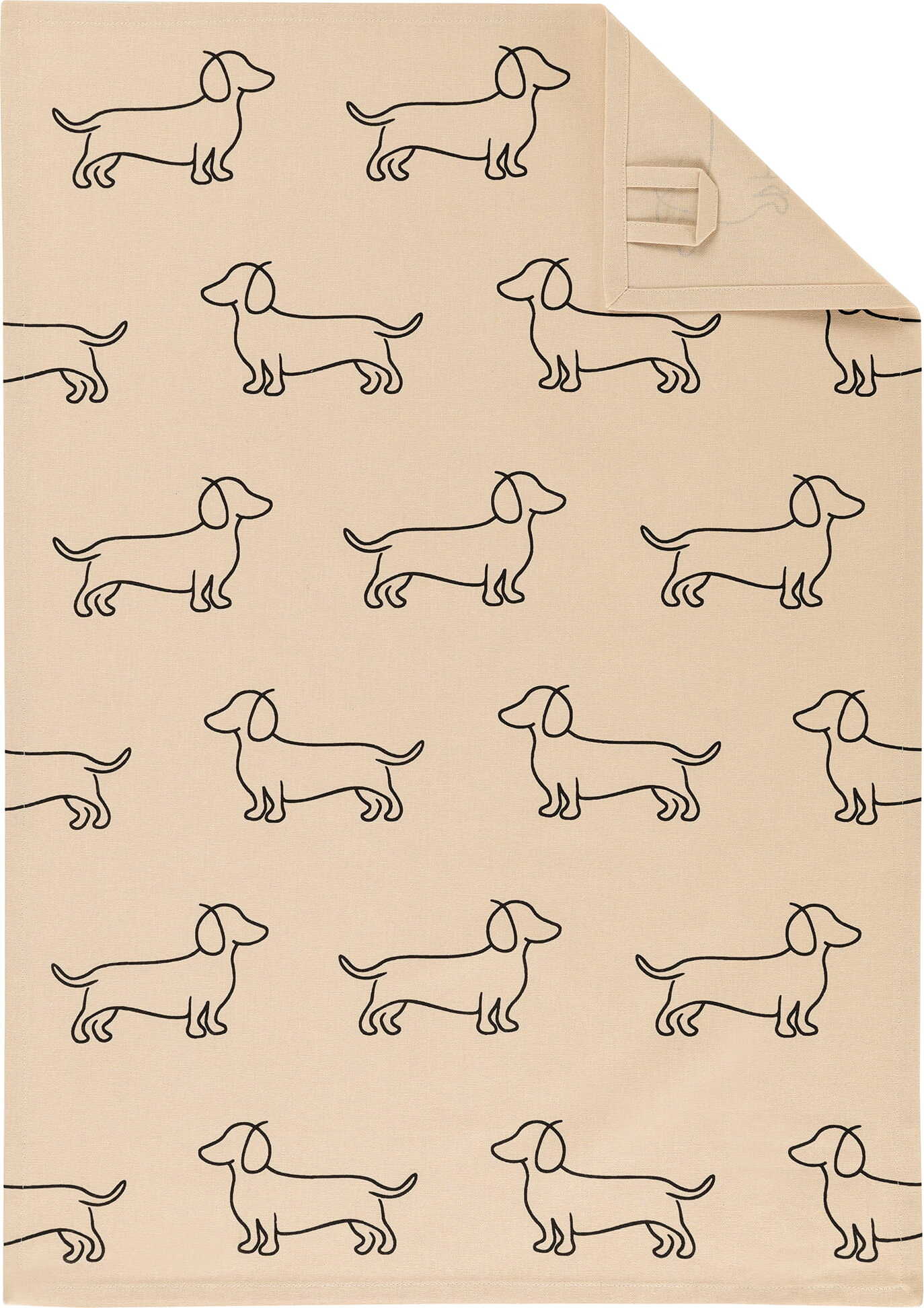 Cawo Virtuves dvielis WE LOVE DOGS