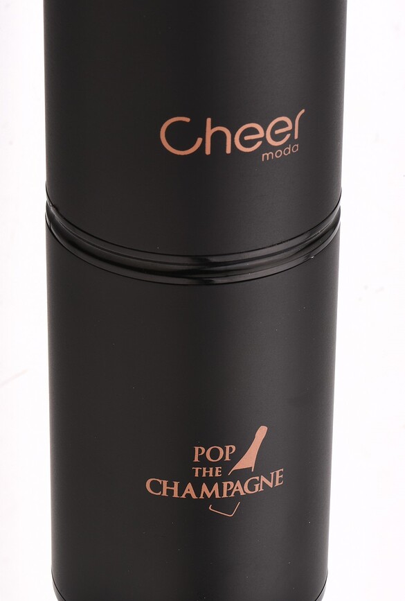 Abrebotellas eléctrico Ace, para champán, con tapón conservador Bubble, Set de 2 piezas