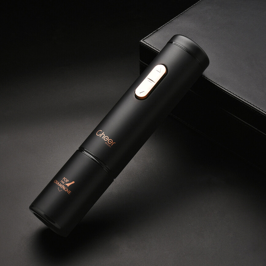 Ace Otvarač za Šampanjac električni s čepom Bubble Set od 2 dijela