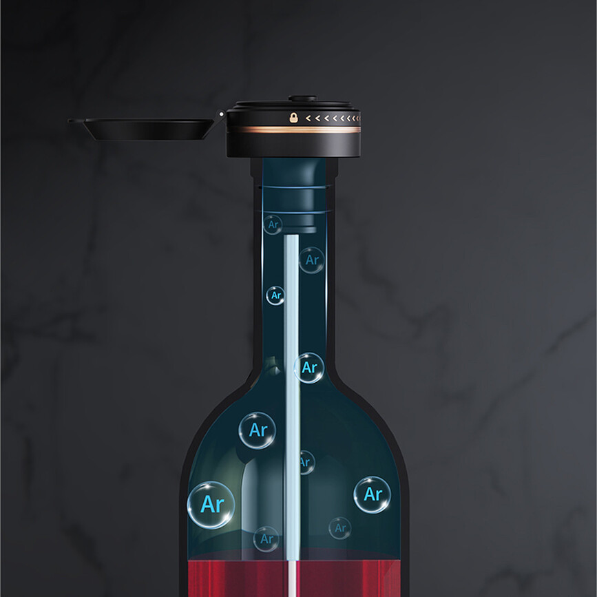 Connoisseur Bouchons et Tubes pour Distributeur, Set 4 pièces