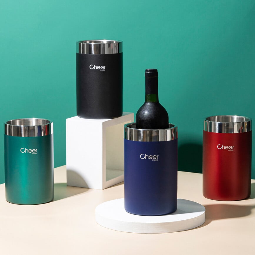 Cubo para Botella Keep, rojo