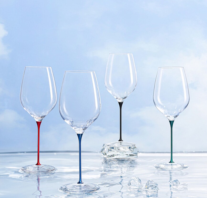 Lava Verre à Vin, bleu