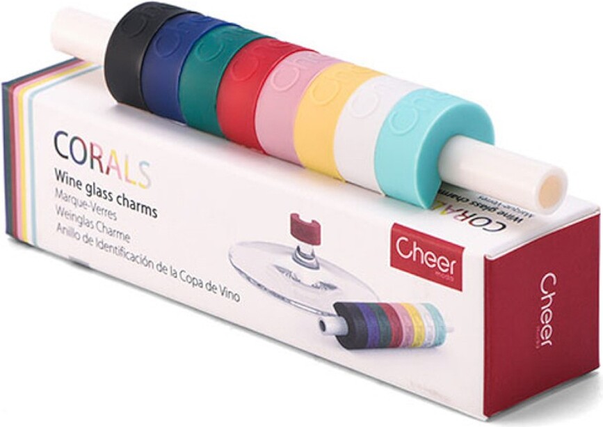 Marcadores para Copas Corals, Pack de 8