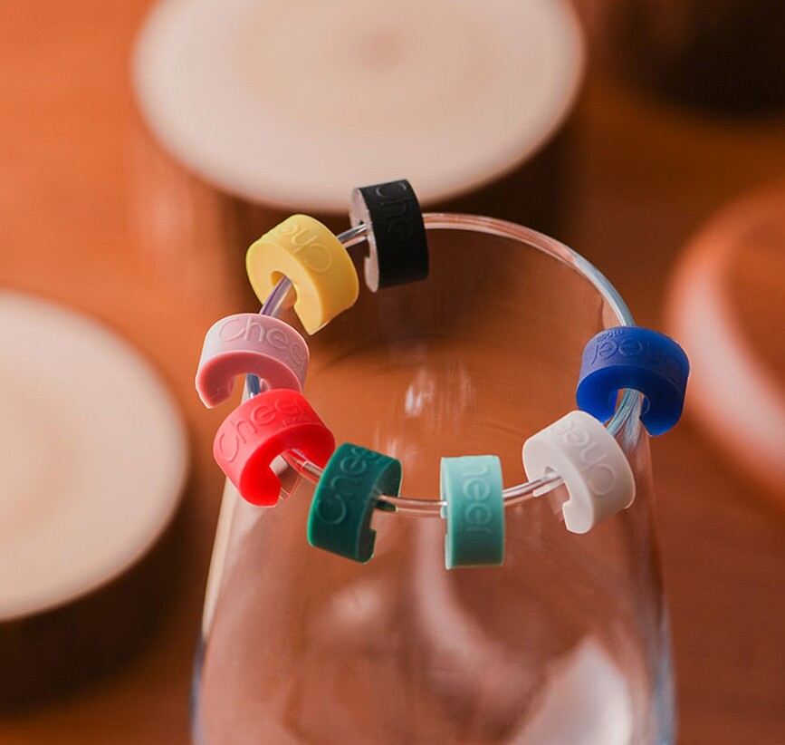 Marcadores para Copas Corals, Pack de 8