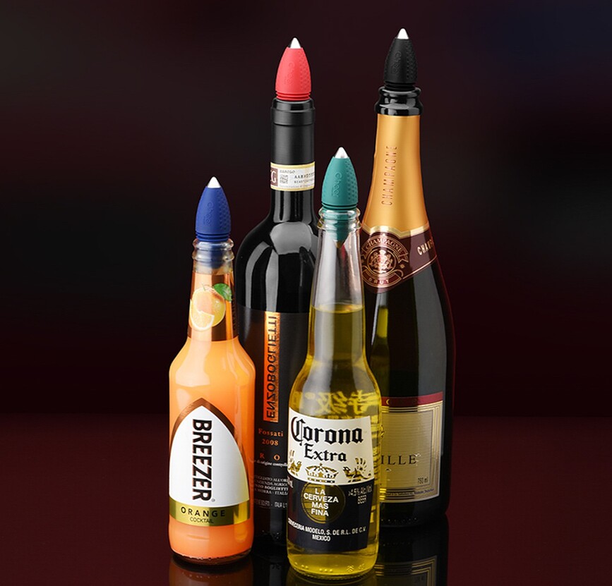 Rugby Bouchons à Vin, Lot de 4