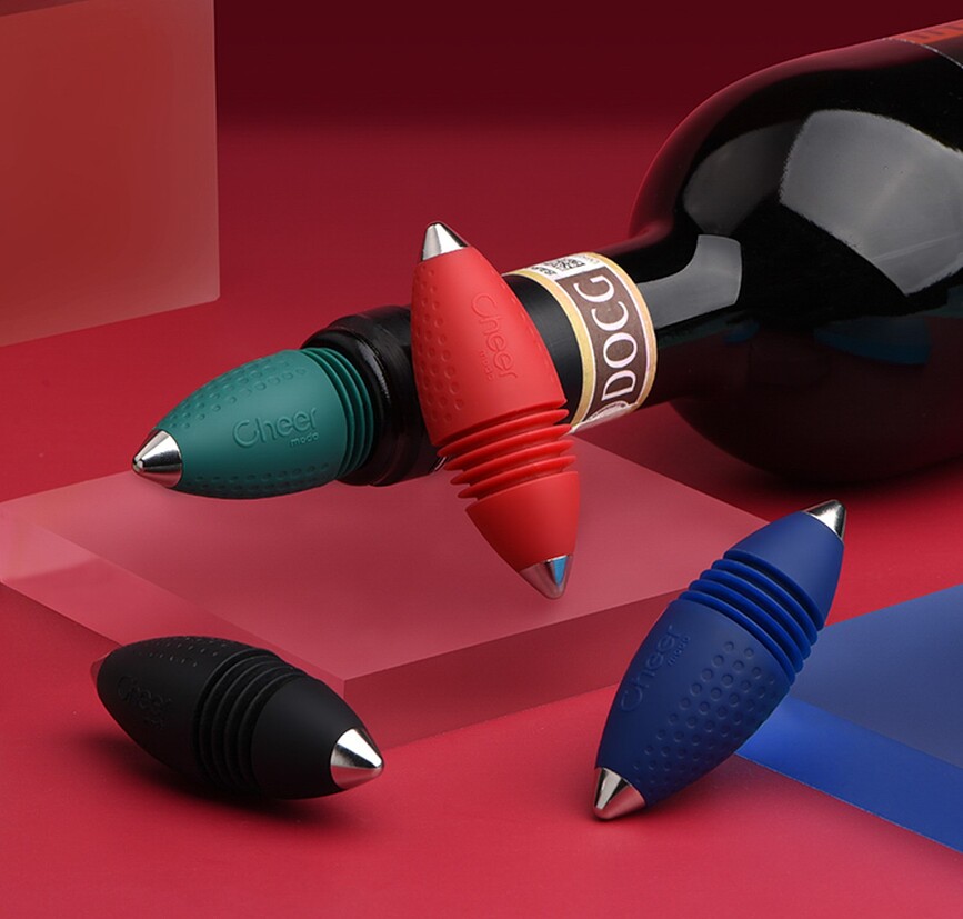 Rugby Bouchons à Vin, Lot de 4