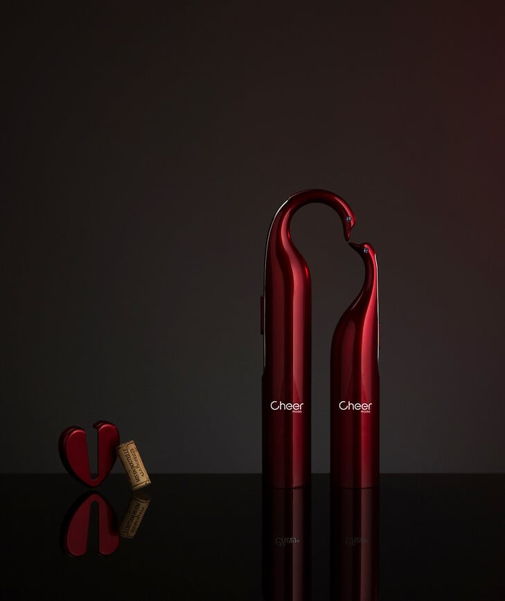 Set de Accesorios para Vino Swan, 5 piezas