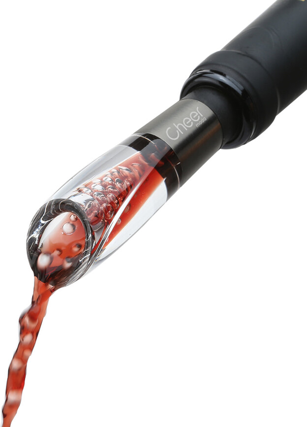 Skyline Σετ Αξεσουάρ Κρασιού, κόκκινο, 4 τμχ