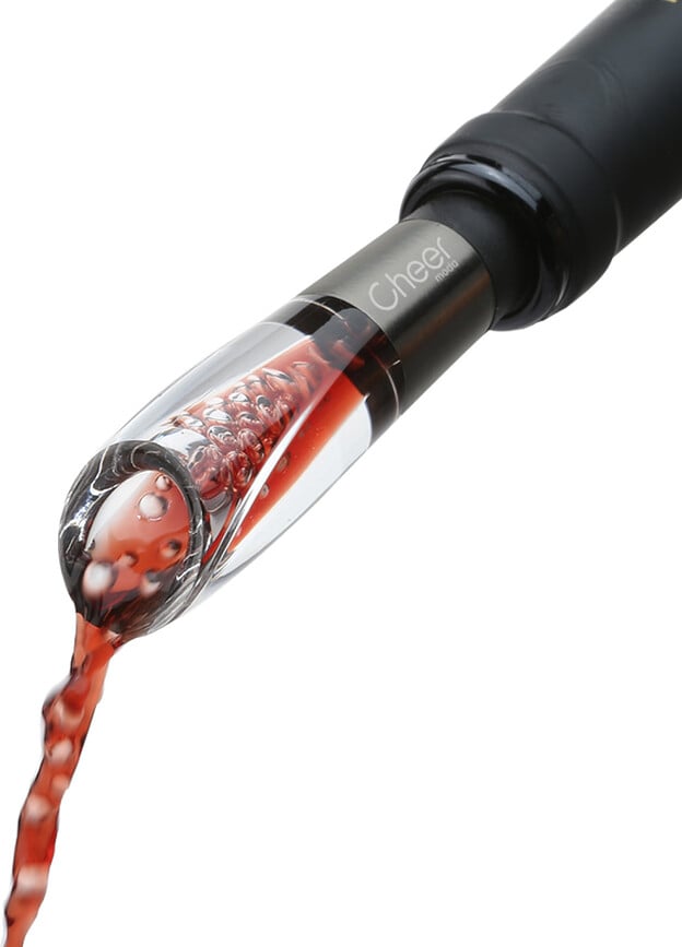 Skyline Set za vino, rdeč, 4 kosi