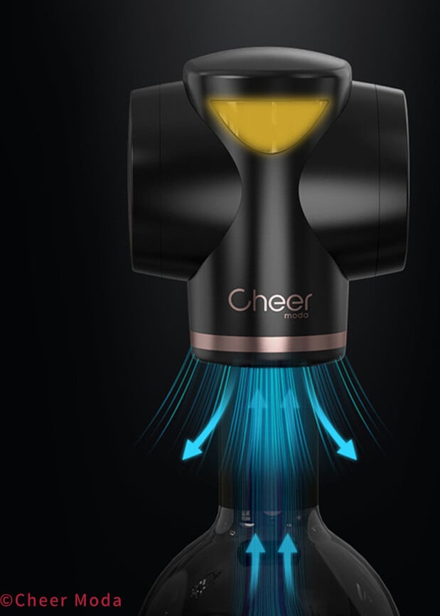 Tapón de vacío eléctrico Trooper, para vino