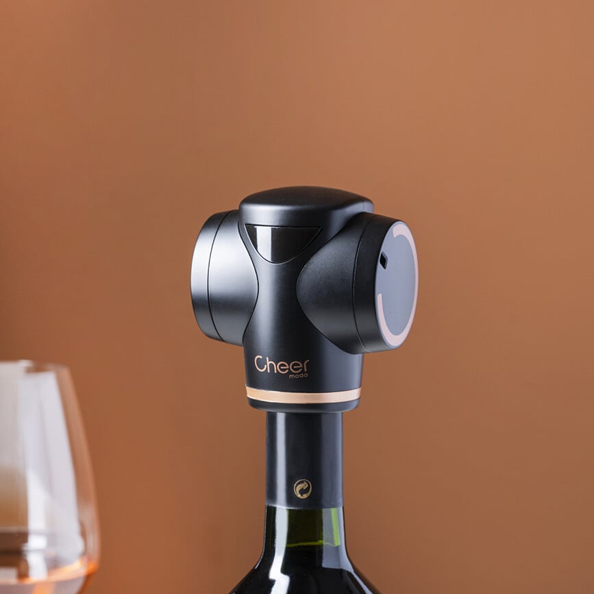 Tapón de vacío eléctrico Trooper, para vino