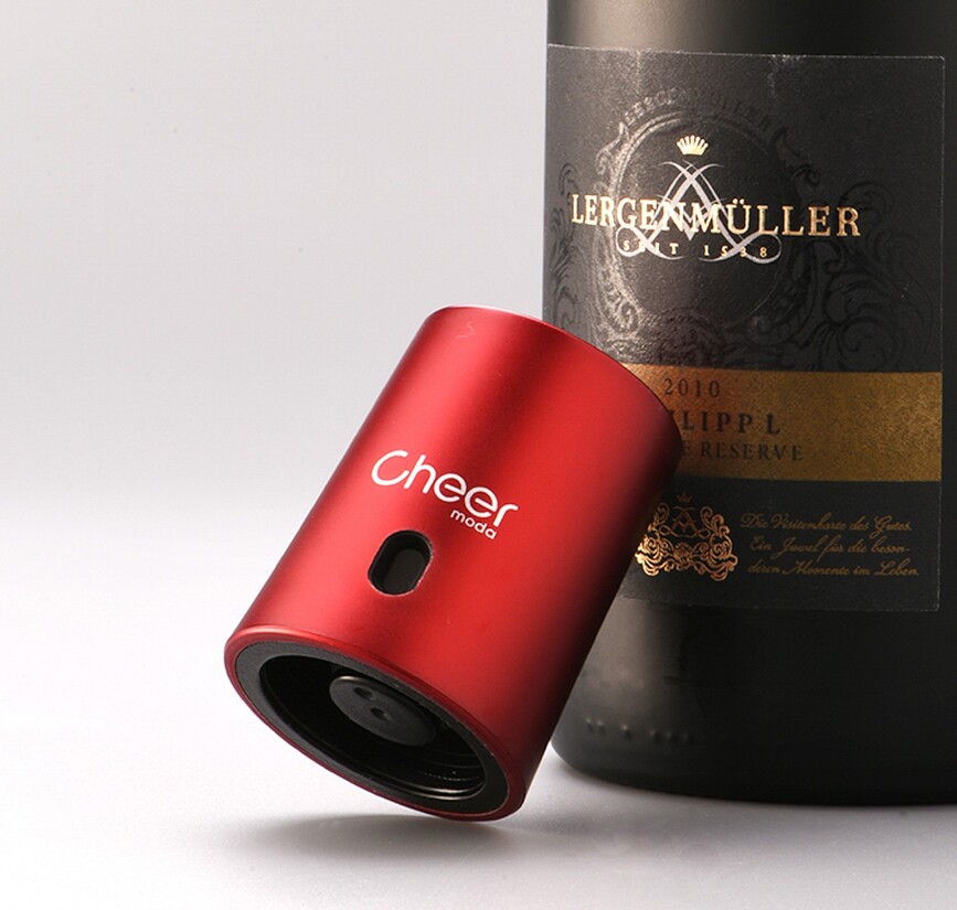 Tapón de Vino de vacío Cabin, rojo