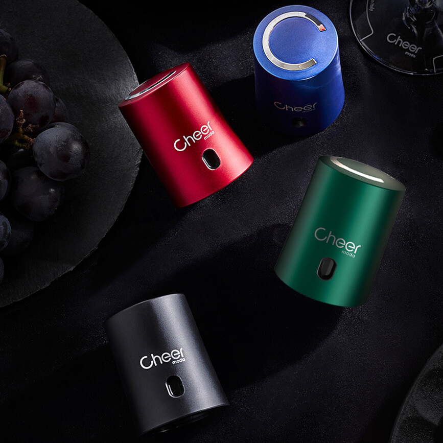 Tapón de Vino de vacío Cabin, rojo