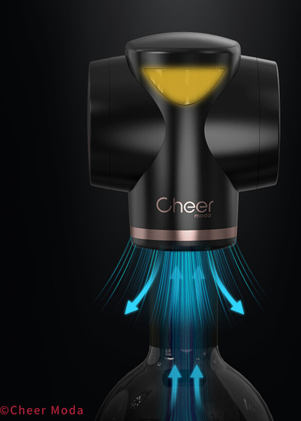 Trooper Električni vakuumski zamašek, za vino