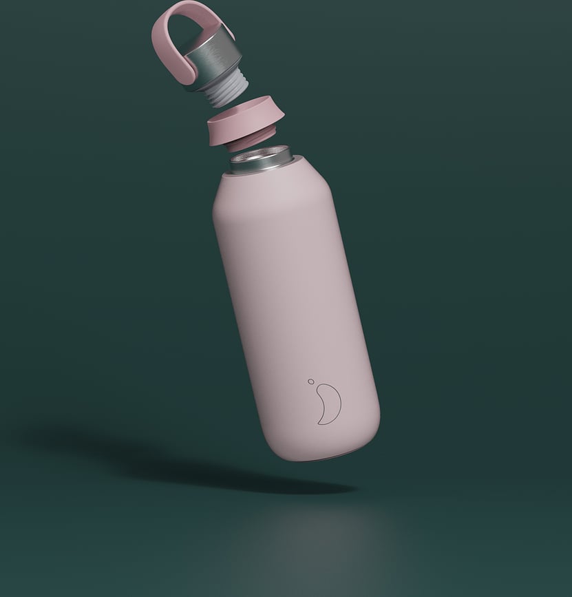 Botella térmica Series 2, 500 ml, rojo anaranjado