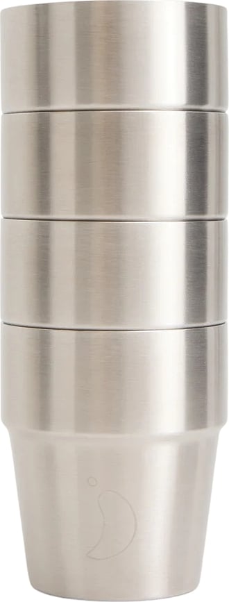 Chilly's Bottles Skodelice jeklene z vrečko, 266 ml, 5 kosov