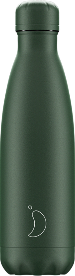 Thermobecher Matte Thermoflasche 500 Ml, Dunkelgrün