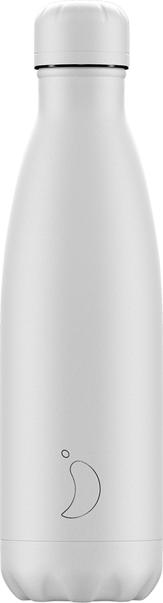 Monochrome Bouteille Isotherme 500 ml, blanche