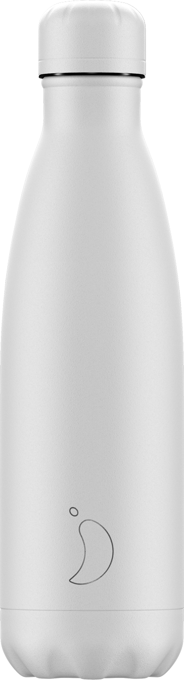 Thermobecher Monochrome Thermoflasche 500 Ml, Weiß