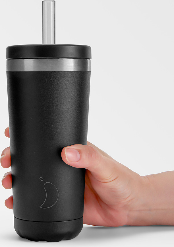 Original Mug Isotherme avec paille, 500 ml, rose pastel