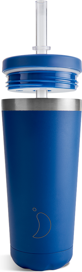 Original Termo lonček s slamico, 500 ml, pastelno roza