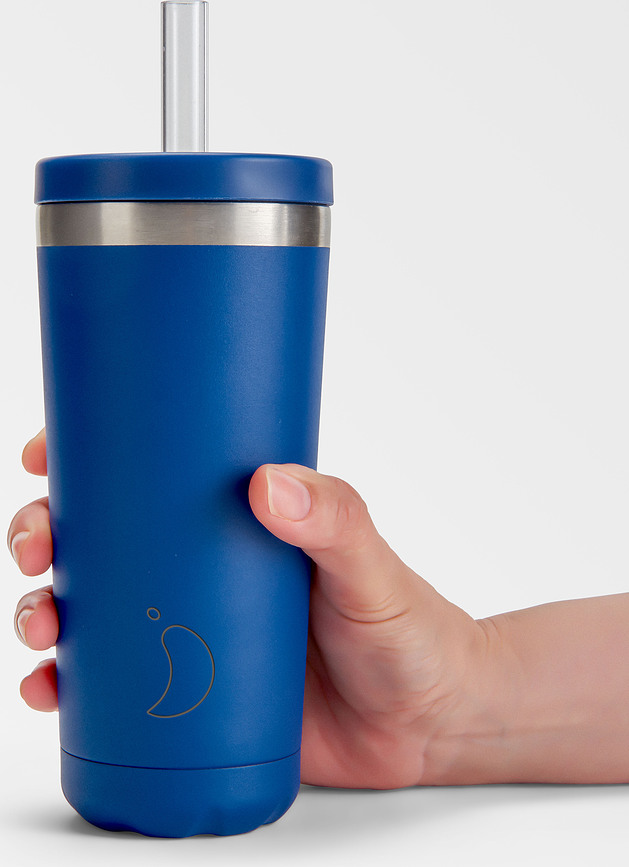 Original Termo Šalica sa slamkom 500 ml pastelno ružičasta