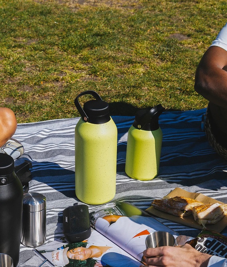 Series 2 Big Mouth Μπουκάλι Θερμός, 2 L, πράσινο