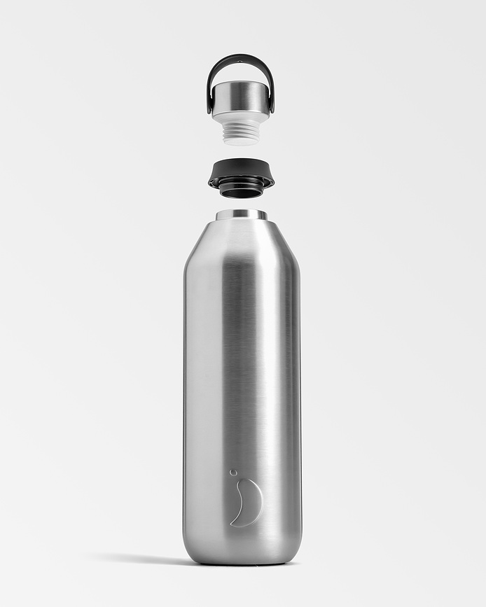 Series 2 Bouteille isotherme, 1 L, acier inoxydable recyclé