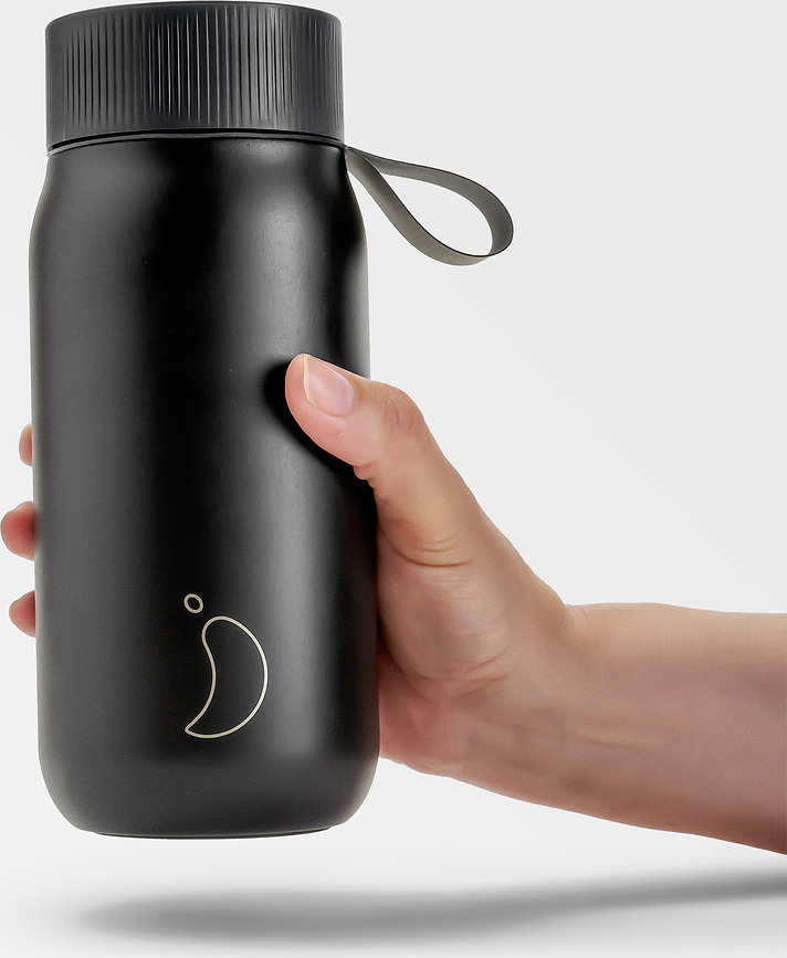 Series 2 Termo lonček s slamico, 750 ml, mornarsko moder