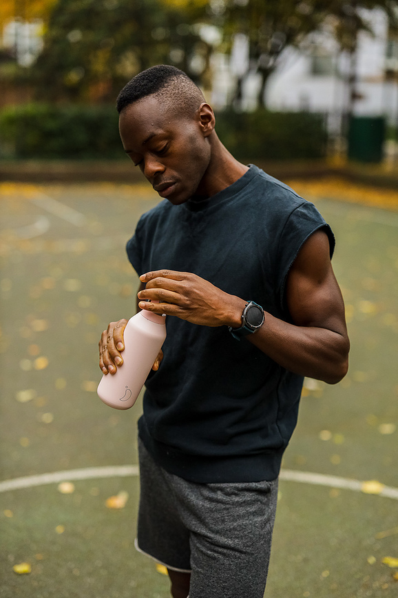 Series 2 Termo Steklenica, 500 ml, rdeče-oranžna