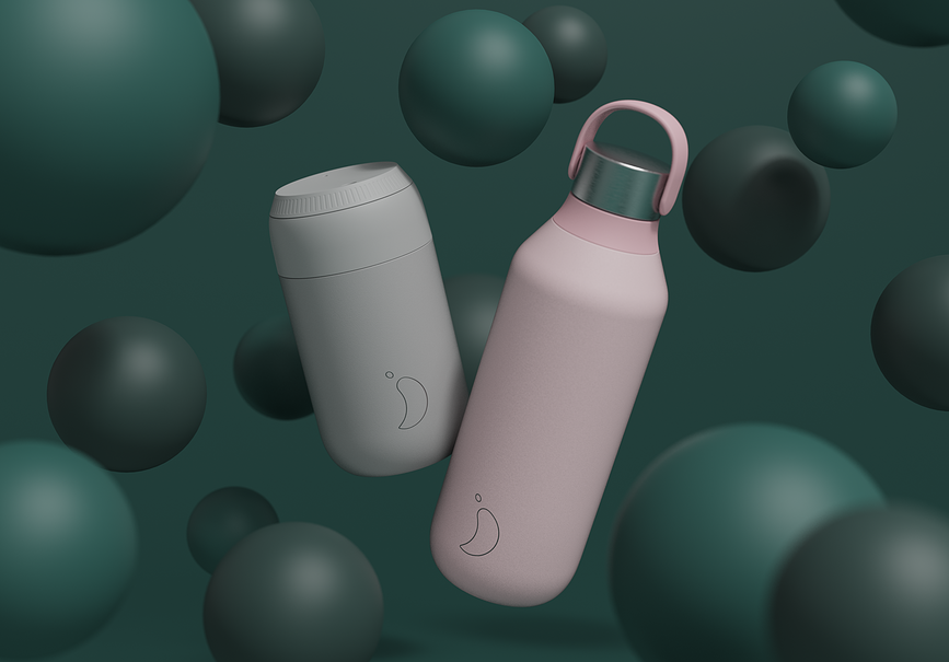 Series 2 Μπουκάλι Θερμικό, 1 L, μπλε