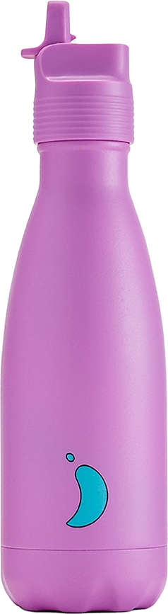 Sticlă termică Original Kids pentru băuturi reci, 350 ml, culoare afină