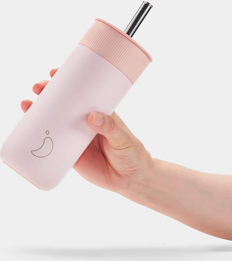 Vaso Térmico con pajita Series 2, 500 ml, negro