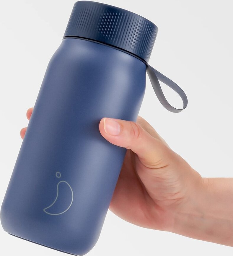 Vaso Térmico con pajita Series 2, 750 ml, azul marino