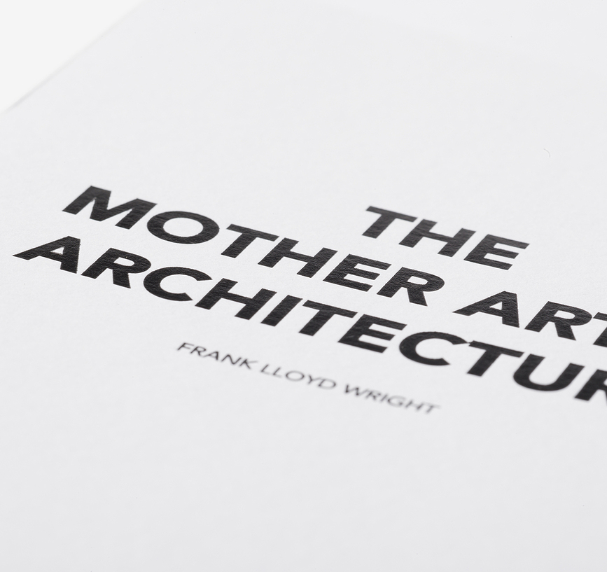 Architects Quotes Kartica z ovojnico, z napisom "Less is More"