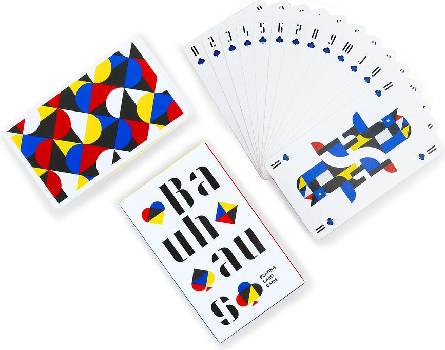 Bauhaus Playing cards - Cinqpoints CARDBAU | FormAdore