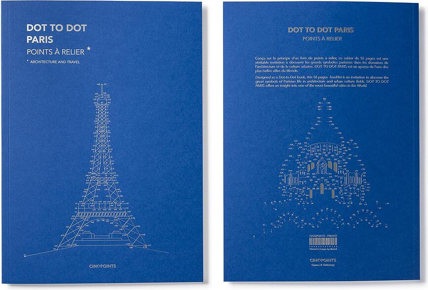 Dot to Dot Paris Skicirka, za povezovanje pik
