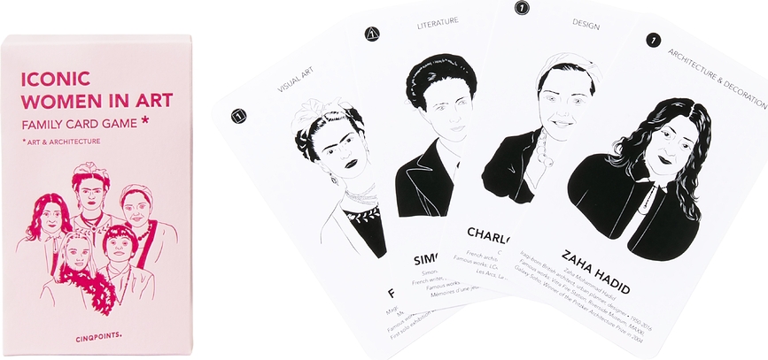 Iconic Women In Art Jeu de Cartes