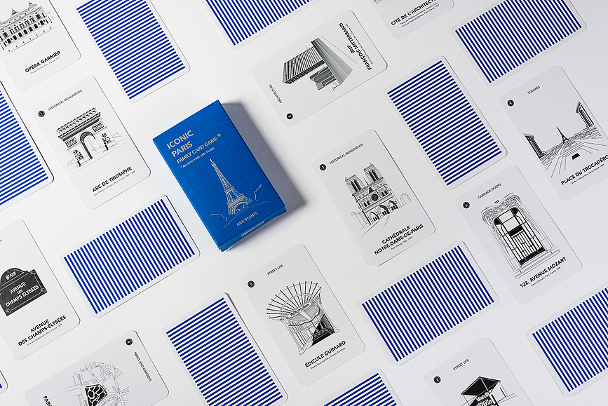Juego de Cartas Iconic Paris