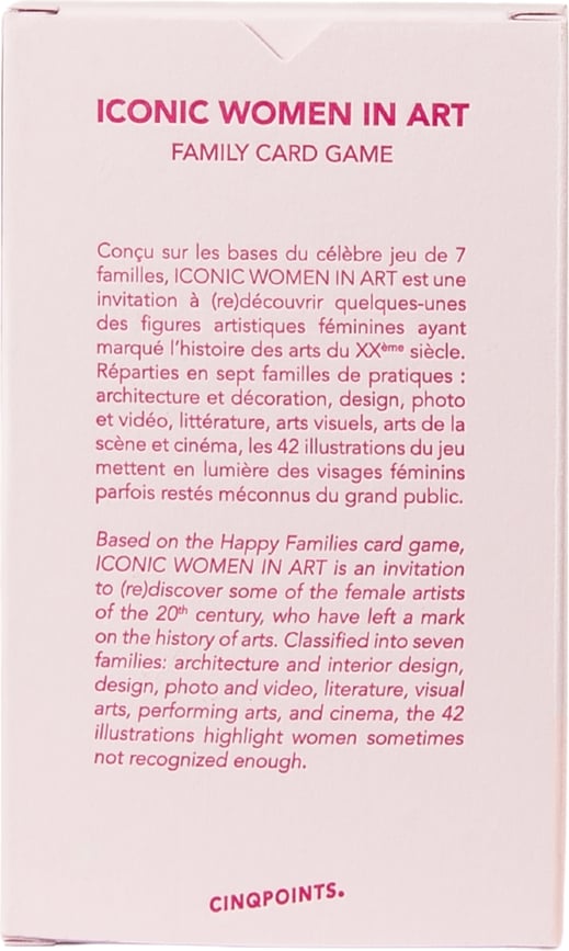 Juego de cartas Iconic Women In Art