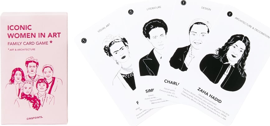 Juego de cartas Iconic Women In Art