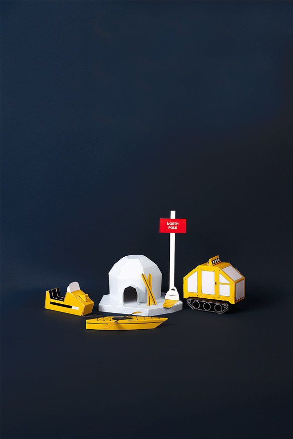 Model Route 66 Kit de modélisme en papier, à colorier