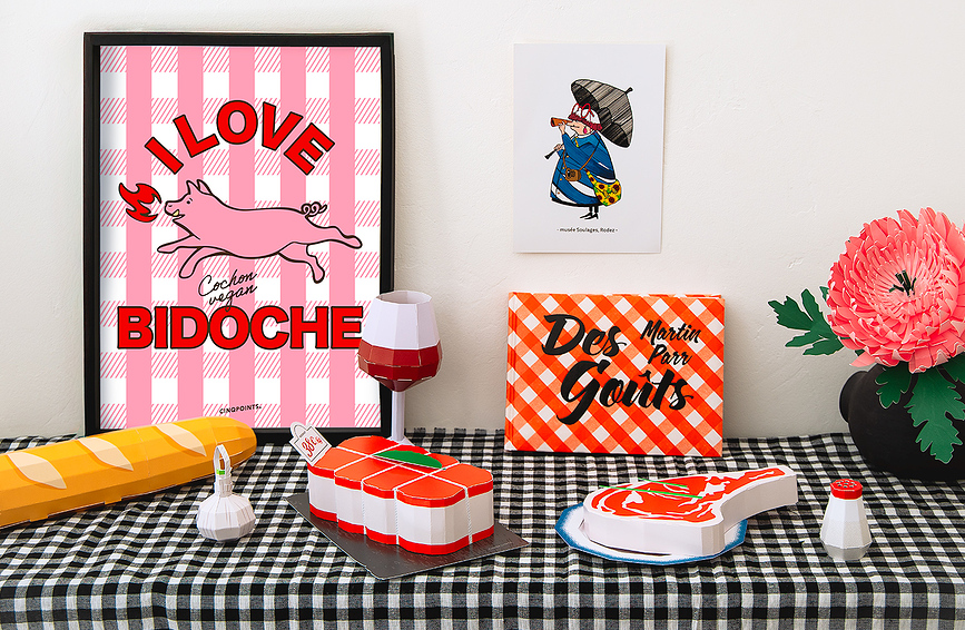 Kit de Manualidades de papel Paperfood, modelo Café Au Lait