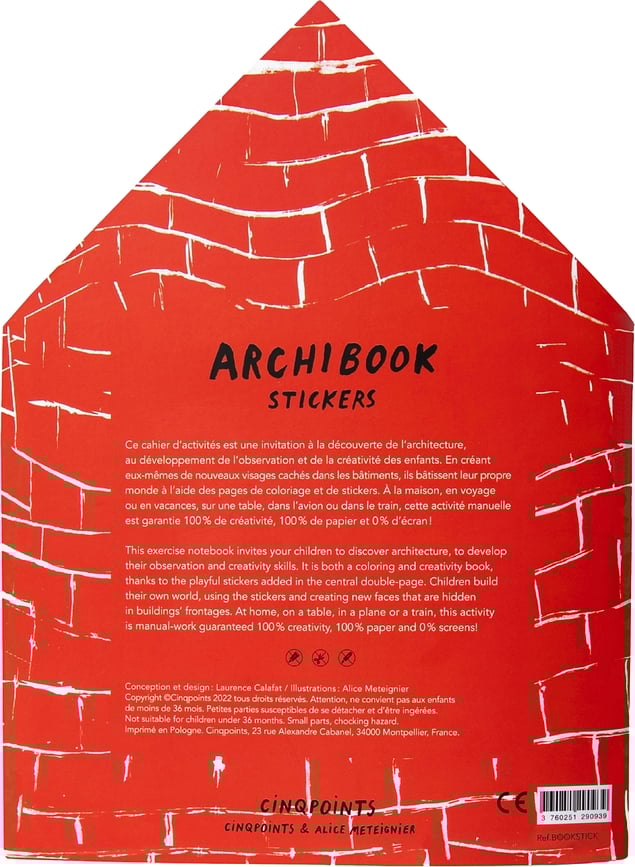 Libro de pegatinas Archibook