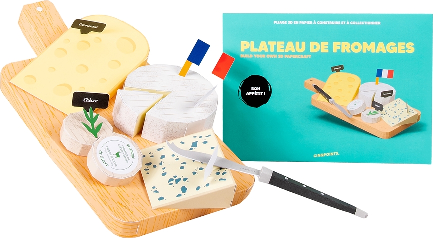 Paperfood Set za Izradu od Papira Plateau De Fromages