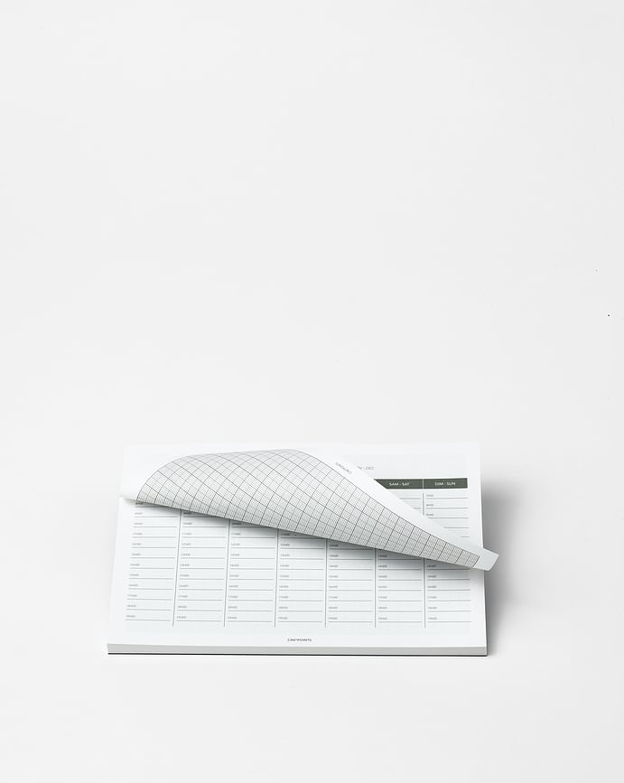 Planificador Semanal Cinqpoints, A5