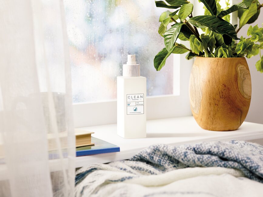 Ambientador en spray Clean Space, lino fresco